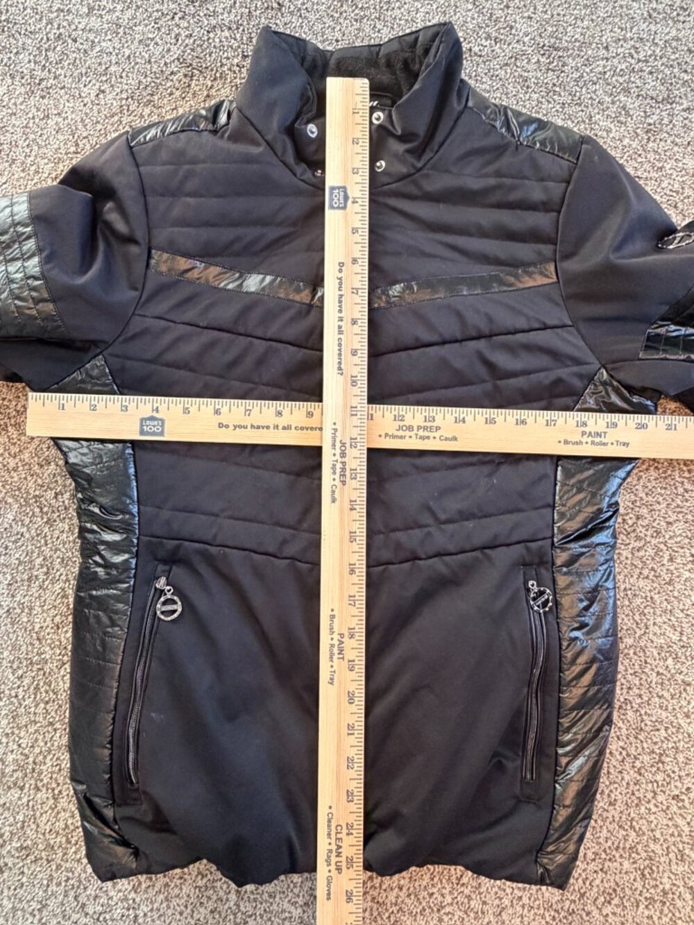 Dare2B Black Dynamical Ski Jacket Coat Sz 10/L - Picture 15 of 16